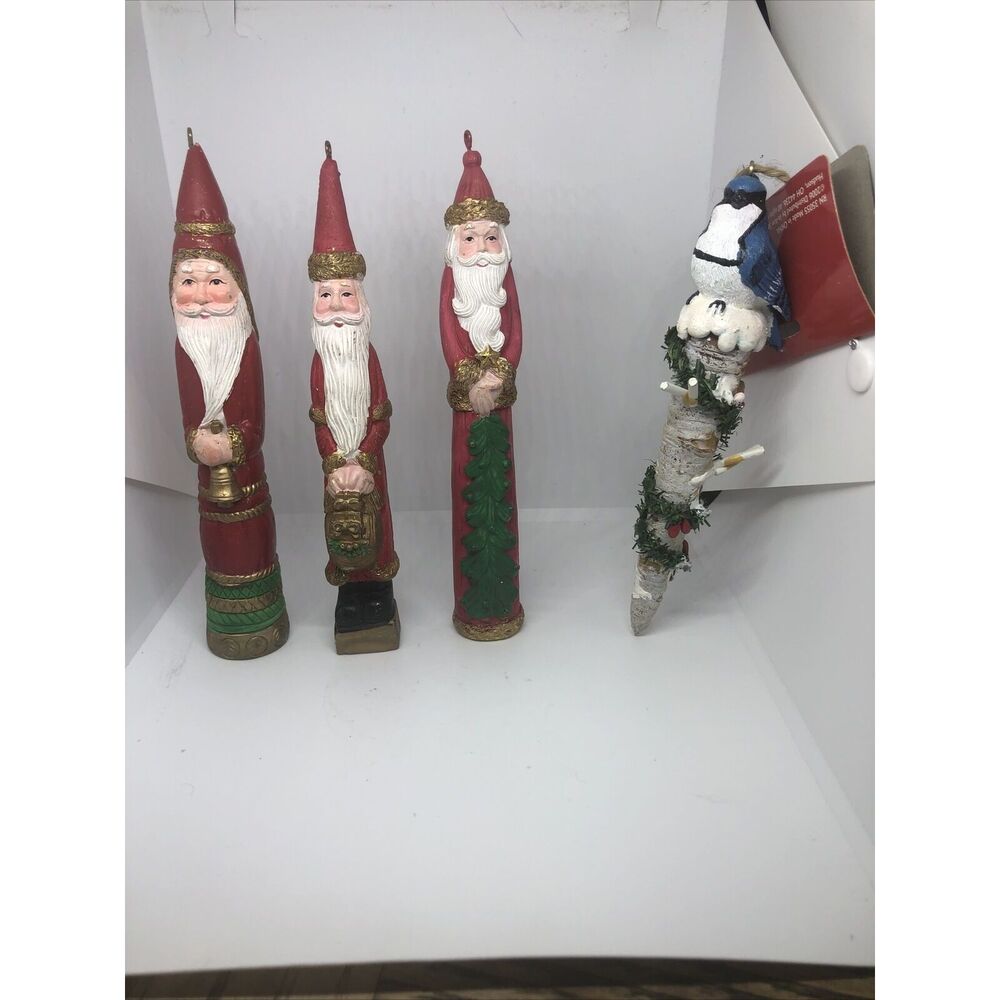 Christmas Ornament  Santa's Workbench & Bird 2006